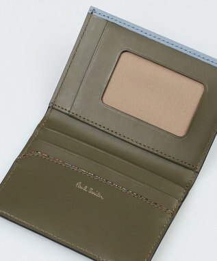 Paul Smith クロップドロゴ パスケース サックスブルー