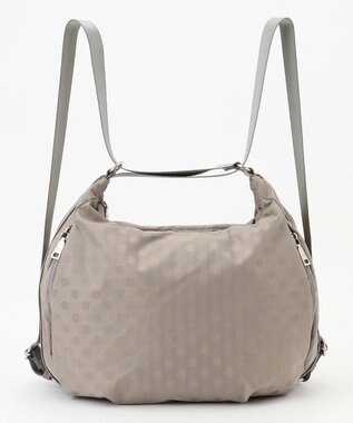 Y'SACCS 【Y’SACCS vous et】ドットジャカード2WAYリュック ライトグレー