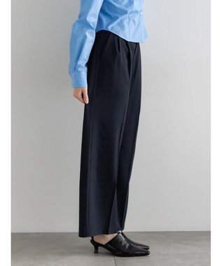 Te chichi 2タックワイドパンツ【AOYAMA FASHION ASSOCIATION × Te chichi】 ネイビー