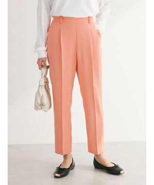 Green Parks きれいシルエットパンツ（とろみテーパード） Pink