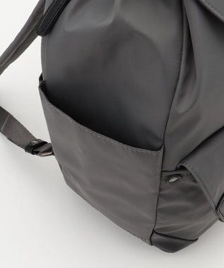 Y'SACCS ミリタリーフラップリュックサック ダークグレー