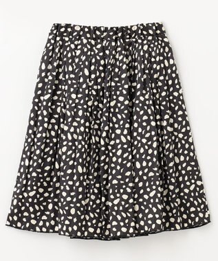 ANY KIDS レオパードスカート ブラック系