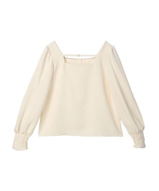 earth music&ecology ２ｗａｙストラップブラウス Off White