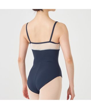 Chacott キャミソールレオタード ネイビー