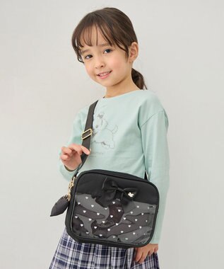 ANY KIDS クリアポケットショルダーバッグ