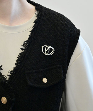 Pisceans スリーストランドブローチ