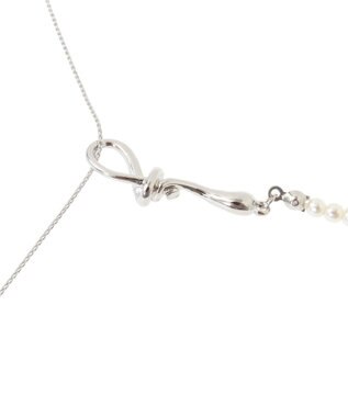 Green Parks ｅｖｅｒｙ　ｗａｌｋ．パールＹ字ネックレス Silver
