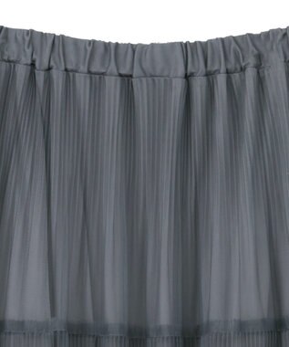 Green Parks チュールプリーツティアードスカート Gray