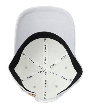 MOONBAT FURLA(フルラ) フロントロゴ刺繍キャップ UV グレー