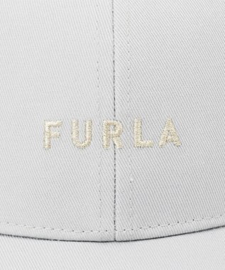 MOONBAT FURLA(フルラ) フロントロゴ刺繍キャップ UV グレー