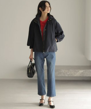 組曲 ミッドデニム パンツ ユーズドブルー系