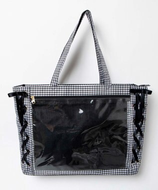 WEGO 【痛バ＆推し活グッズ】レースアップ痛バッグL 柄1