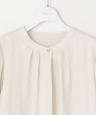 ANY SIS 【WEB・一部店舗限定】エニポカシリーズ ブラウス アイボリー