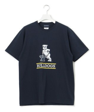 J.PRESS YORK STREET 【UNISEX】YALE × J.PRESS YORK STREET コラボTシャツ ネイビー系