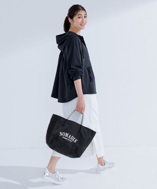 Feroux 【追加生産決定！ 】ラッシュガードフリル パーカー ブラック系