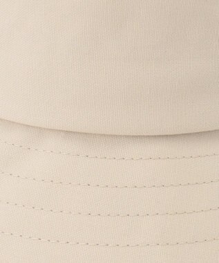 TOCCA 【サイズ調整可】TRIM RIBBON BUCKET HAT コットン バケットハット ベージュ系