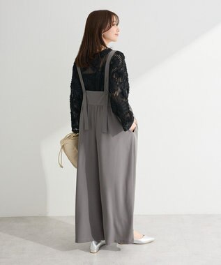 Green Parks スカーチョサロペット Gray