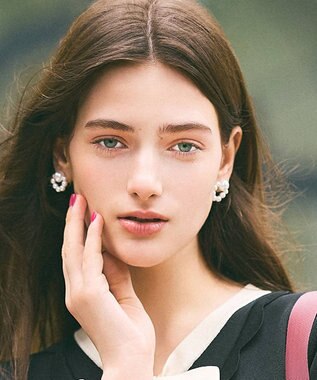 TOCCA LACE PEARL EARRINGS イヤリング ホワイト系