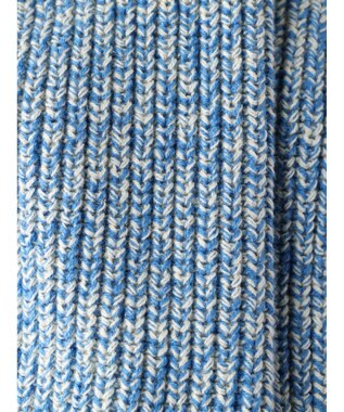 AMERICAN HOLIC 片畦クルーネックニットプルオーバー Blue