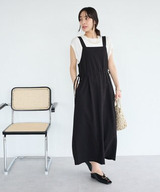 CRAFT STANDARD BOUTIQUE 【2点SET】ストール付きノースリーブニットプルオーバー Brown