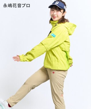 PW CIRCULUS 【 耐水圧20000mm  / レイン対応 】【UNISEX】防水レインウエアセット ゴルフ ライトグリーン系