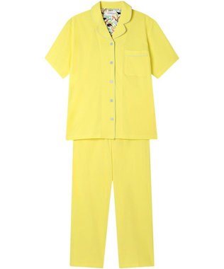 une nana cool 【綿100%】70/2 天竺 半袖開襟パジャマ MADE WITH LIBERTY FABRIC