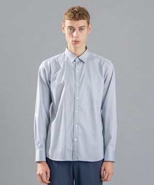 JOSEPH HOMME 【LEON 掲載】80/2オックス　レギュラーカラーシャツ サックスブルー系