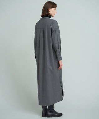 23区 【SACRA】ウィンシークロス ワンピース グレー系