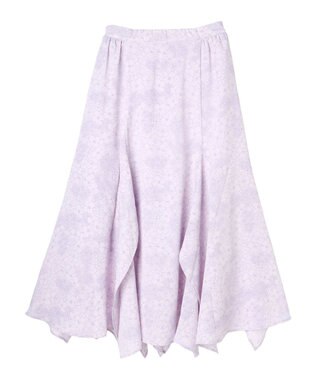 earth music&ecology ランダムイレヘムスカート Purple