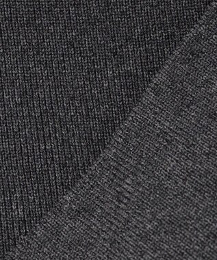 組曲 S 【組曲×setsuko sagittaire】ボンボンフラワーニット カーディガン グレー系