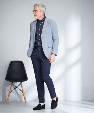 J.PRESS MEN ラッピングエアーコットン ジャケット ネイビー系8