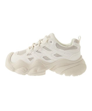 Green Parks ・ＬＥＮＡ　メッシュコンビスニーカー Ivory