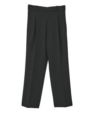 Green Parks きれいシルエットパンツ（テーパード） Black