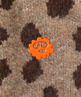 PW CIRCULUS 【WOMEN】SNOW LEOPARD柄フーディー ベージュ系5