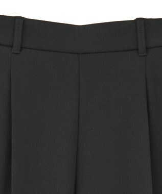 Green Parks きれいシルエットパンツ（テーパード） Black