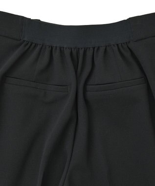 Green Parks きれいシルエットパンツ（テーパード） Black
