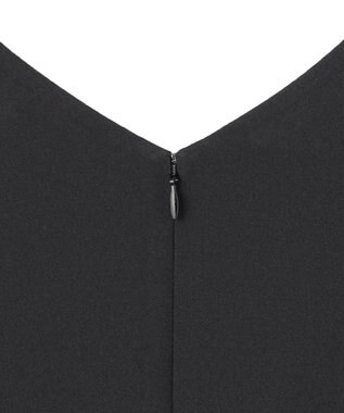 ICB  ウールライクストレッチ ジャンパースカート ブラック系