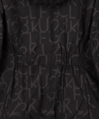 23区GOLF 【WOMEN】中綿ロゴグラフィックブルゾン ブラック系5