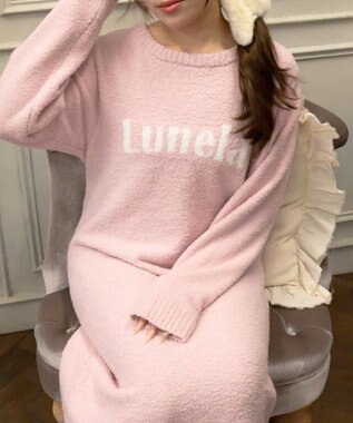 WEGO ロゴワンピース ピンク