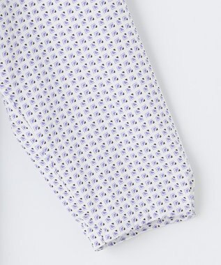 J.PRESS LADIES 幾何プリント ボウタイ カットソー ふじ色系5