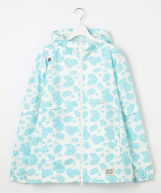 PW CIRCULUS 【撥水加工/ストレッチ】【MEN】アニマルドット2Wayブルゾン  ゴルフ ブルー系5