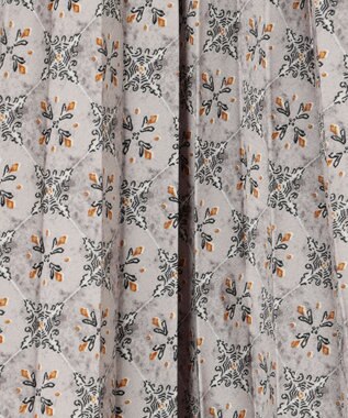 J.PRESS YORK STREET 【WOMEN】タイルプリント プリーツスカート ライトグレー系5