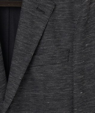 GOTAIRIKU 2年連続売上NO1【吸水速乾/ウォッシャブル/ストレッチ】ノルマンディーリネン カーディガンジャケット(25年モデル) グレー(NEW/フラップポケット)