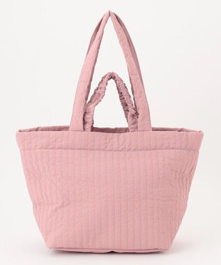 Y'SACCS 【Y’SACCS vous et】ギャザーハンドル2WAYヌビバッグ ダークピンク