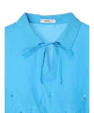 earth music&ecology エンブロイダリープルオーバー Off White