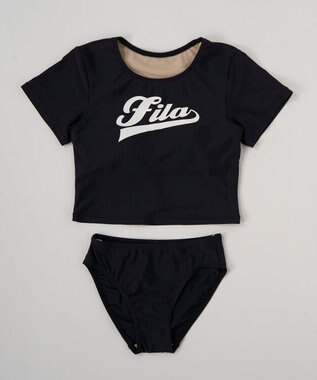 OP／FILA 【FILA】カジュアル水着４点セット ブラック