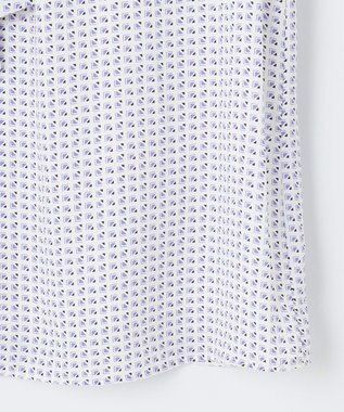 J.PRESS LADIES 幾何プリント ボウタイ カットソー ふじ色系5