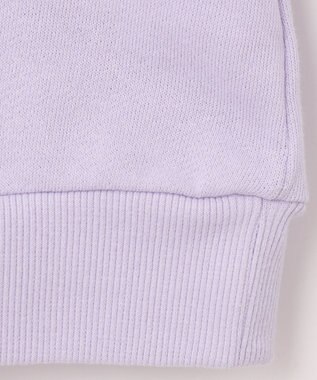 ANY KIDS 裏毛 モシャモシャ ロゴ トレーナー ラベンダー