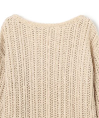 uncrave フィラメントモヘアニット プルオーバー ベージュ