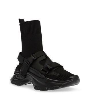STEVE MADDEN MOVE ON ソックススニーカー ブラック